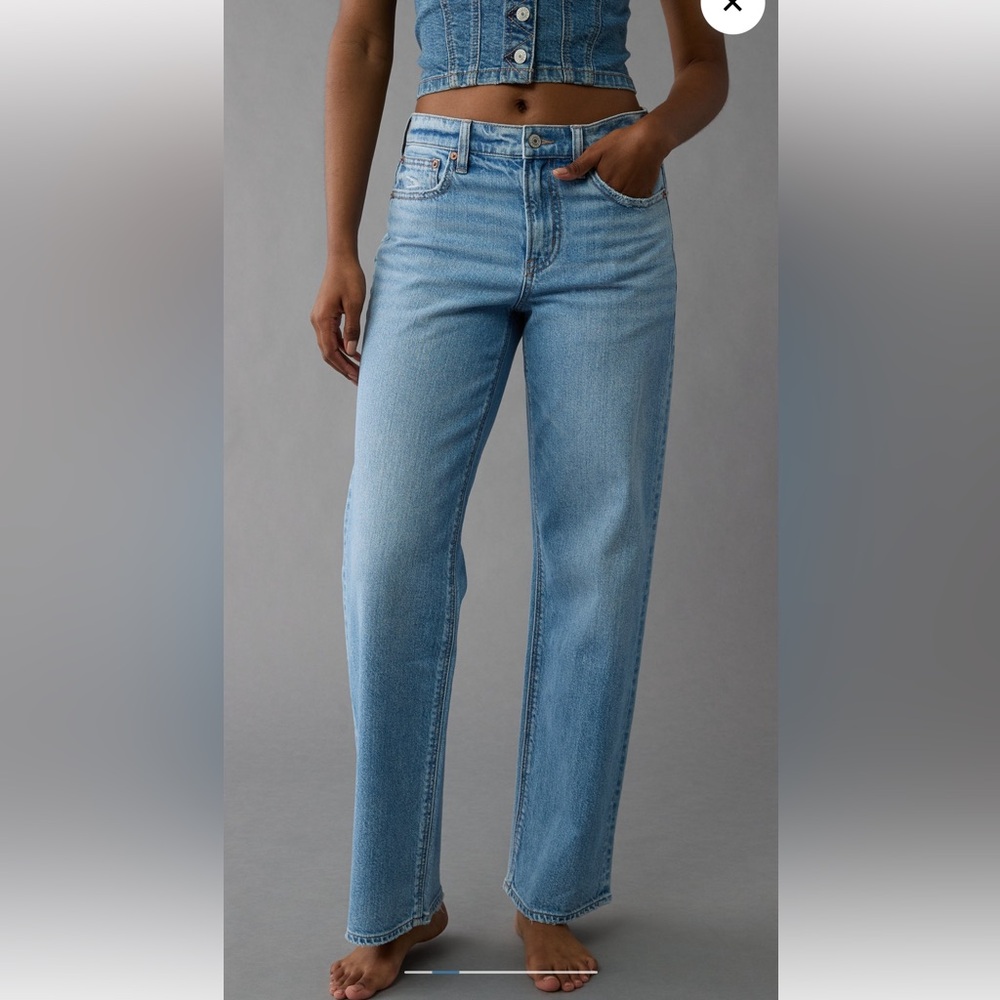 AE Strigid High-Waisted
Stovepipe Jean 12 long
